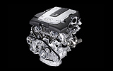Infiniti G37 Coup�. Modelo 2009. Imagen t�cnica. Motor V6 de gasolina.