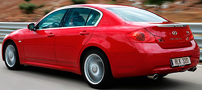 Infiniti G Berlina. Modelo 2008.