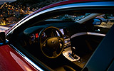 Infiniti G37. Modelo 2009. Imagen interior. Volante. Cuadro de mandos.