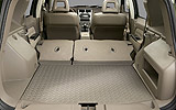 Jeep Compass. Modelo 2007. Imagen. Interior. Asientos enrasados con el suelo del maletero.