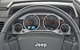 Jeep Compass. Modelo 2007. Imagen. Interior. Detalle cuadro de instrumentos. Veloc�metro. Cuentakil�metros. Cuentarrevoluciones.