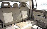 Jeep Compass. Modelo 2007. Imagen. Interior. Asientos traseros.