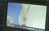 Jeep Compass. Modelo 2007. Imagen. Interior. Detalle navegador.