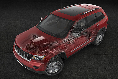 Jeep Grand Cherokee. Modelo 2010.