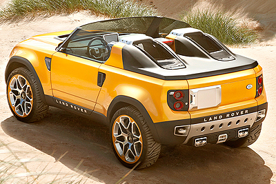 Land Rover DC100 Sport. Prototipo 2011.