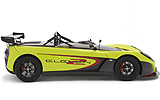 Lotus 2-Eleven. Gama 2008. Imagen. Lateral. Coche parado. Estudio. Monoplaza.