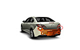 Mazda6. Modelo 2008. Imagen. T�cnica. Detalle radares del dispositivo �Lane Change Assist�