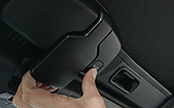 Mazda MX-5. Modelo 2009. Imagen interior. Anclaje techo descapotable.