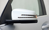 Mercedes-Benz Clase C BlueEFFICIENCY. Modelo 2009. Imagen. Detalle retrovisor izquierdo. Gris.