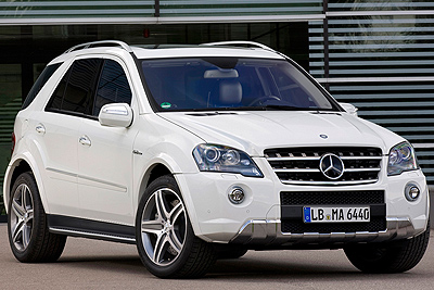 Mercedes-Benz ML 63 AMG. Modelo 2010.