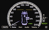 Mercedes-Benz S 400 BlueHYBRID. Modelo 2009. Imagen. Interior. Detalle velocimetro.
