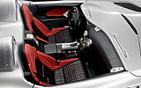 Mercedes-Benz SLR Stirling Moss. Modelo 2009. Imagen. Exterior. Asientos. Volante. Palanca de cambios autom�tica.