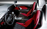 Mercedes-Benz SLR Stirling Moss. Modelo 2009. Imagen. Exterior. Asientos. Volante. Palanca de cambios autom�tica.