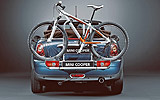 MINI Cabrio. Modelo 2009. Imagen. Estudio. Posterior. Portabicicletas. 