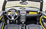 MINI Cabrio. Modelo 2009. Imagen. Interior. Salpicadero. Cuadro de mandos.