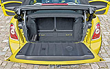 MINI Cabrio. Modelo 2009. Imagen. Interior. Maletero. Sistema Easy-Load.