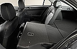 Mitsubishi Lancer Sportback. Modelo 2009. Imagen interior. Asientos posteriores abatibles.