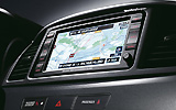 Mitsubishi Lancer Sportback. Modelo 2009. Imagen interior. Navegador. Pantalla.