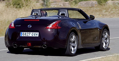 Nissan 370Z Roadster. Modelo 2009.