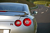 Nissan GT-R. Modelo 2008. Imagen. Exterior. Detalle pilotos derecho.