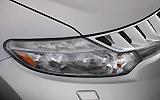 Nissan Murano. Modelo 2009. Imagen. Detalle faro derecho. Gris.