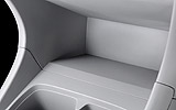 Nissan Pixo. Modelo 2009. Imagen. Interior. Detalle hueco para objetos.