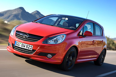 Opel Corsa. Modelo 2010.