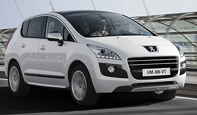Peugeot 3008. Modelo 2009