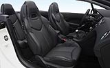 Peugeot 308 CC. Modelo 2009. Imagen. Interior. Asientos delanteros de cuero.