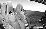 Peugeot 308 CC. Modelo 2009. Imagen. Interior. Asientos tapizados en cuero.