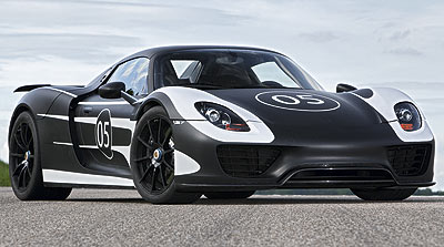 Porsche 918 Spyder. Modelo 2013.