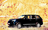 Porsche Cayenne. Modelo 2008. Imagen. Exterior. Frontal lateral. Coche parado.