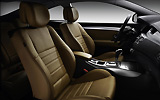Renault Laguna Coup�. Modelo 2009. Imagen. Interior. Salpicadero. Palanca de cambios autom�tica. Asientos.