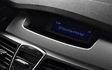 Renault Laguna Coup�. Modelo 2009. Imagen. Interior. Detalle ordenador de viaje.