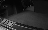 Renault Laguna Coup�. Modelo 2009. Imagen. Interior. Maletero. Asiento trasero plegable.