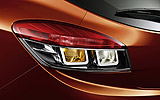 Renault M�gane Coup�. Modelo 2009. Imagen exterior. Tres puertas. Detalle. Piloto trasero izquierdo.