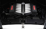 Rolls-Royce 200EX. Prototipo 2009. Imagen t�cnica. Motor V12.