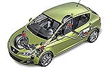 Seat Ibiza. Modelo 2008. Imagen. T�cnica. Radiograf�a. Suspensi�n. Amortiguadores.