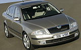 Skoda Octavia. Modelo 2009. Imagen. Berlina. Frontal cenital lateral. Est�tico.