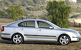 Skoda Octavia. Modelo 2009. Imagen. Berlina. Lateral. Est�tica.