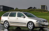 Skoda Octavia. Modelo 2009. Imagen. Combi. Familiar. Lateral frontal. Est�tica.