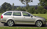 Skoda Octavia. Modelo 2009. Imagen. Combi. Familiar. Lateral. Est�tica.