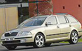 Skoda Octavia. Modelo 2009. Imagen. Combi. Familiar. Lateral frontal. Est�tica.