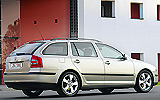Skoda Octavia. Modelo 2009. Imagen. Combi. Familiar. Lateral posterior. Est�tica.