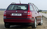 Skoda Octavia. Modelo 2009. Imagen. Combi. Familiar. Posterior lateral. Est�tica.