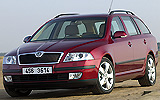 Skoda Octavia. Modelo 2009. Imagen. Combi. Familiar. Frontal lateral. Est�tica.