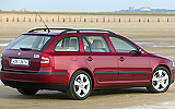 Skoda Octavia. Modelo 2009. Imagen. Combi. Familiar. Lateral posterior. Est�tica.