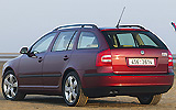 Skoda Octavia. Modelo 2009. Imagen. Combi. Familiar. Posterior lateral. Est�tica.