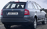 Skoda Octavia. Modelo 2009. Imagen. Combi. Familiar. 4x4. Posterior lateral. Est�tica.