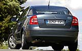 Skoda Octavia. Modelo 2009. Imagen. Berlina. Posterior. Est�tica. Prueba.